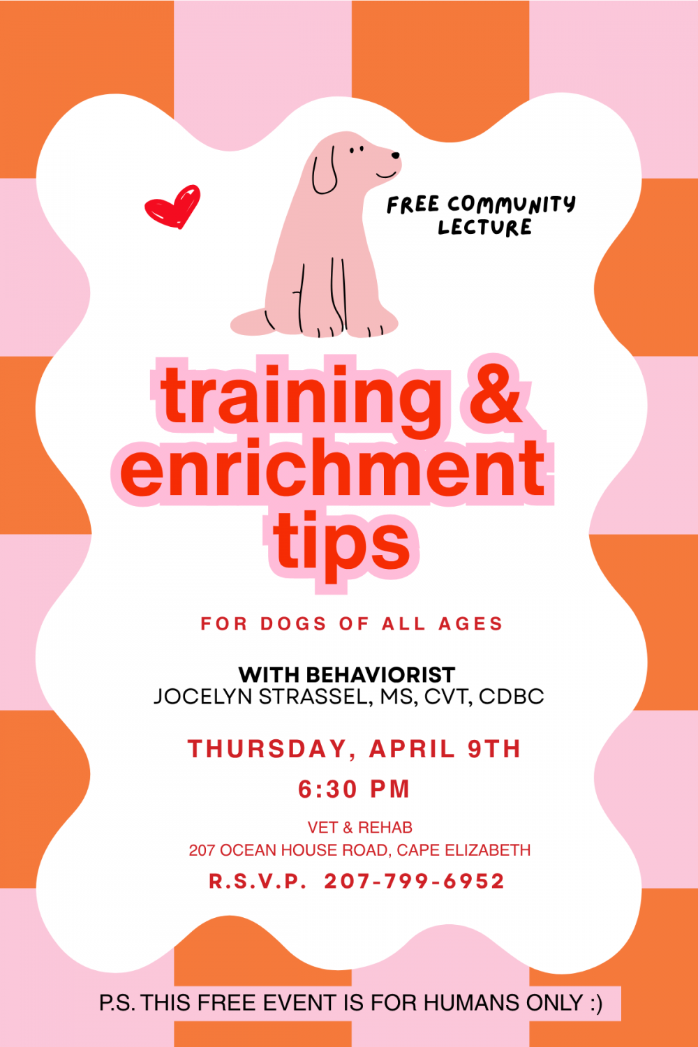 Training and Enrichment flier